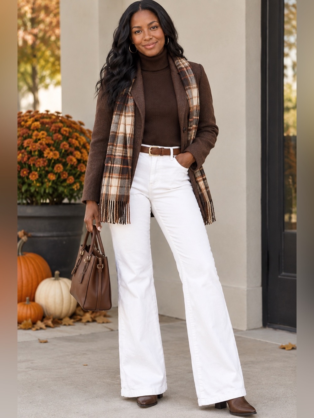 NWT Gibson Latimer White Baby Bootcut Jeans Size 6